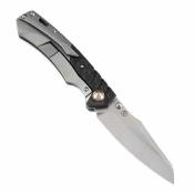 K1051A1 Kansept Weim Lame Acier CPM-S35VN Stonewash Manche Titane Carbone Twill Framelock - Livraison Gratuite