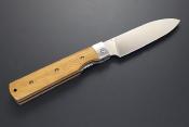 KCGA001 Couteau Kanetsune Gaku Style Wood Lame Acier 440 Made In Japan - Livraison Gratuite