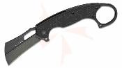 KIV2702A3 Kizer Dodo Karambit | Couteau Pliant | Lame Acier Nitro-V Black | Manche G10 Noir | Liner Lock - Livraison Gratuite