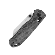 KIV36192KS1 Couteau Kizer Drop Bear 2 Sheepsfoot - Acier Nitro-V - Manche Micarta Noir - Button Lock Ball Bearing - Livraison Gratuite