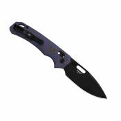 KIV3802CDA2 Couteau Kizer Outposter Lame Acier Nitro-V Drop Point Manche Purple Norplex UltreX Clutch Lock | Livraison Gratuit