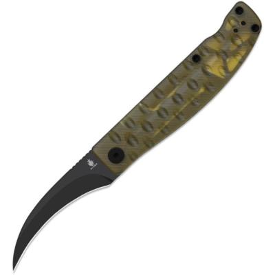 KIV3809SH2 Couteau Pliant Kizer Kiwami Lame Acier BD1N Manche Ultem Ambre Linerlock - Livraison Gratuite