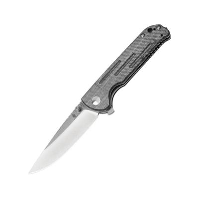 KIV4543N6 Couteau Kizer Justice Denim Micarta Lame Acier N690 Liner Lock Clip - Livraison Gratuite