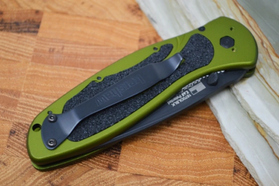 Couteau Kershaw Blur Olive Drab Lame acier 14C28N traitée Tungstène Manche Alu 6061-T6 Made In USA KS1670OLBLK - Free Shipping