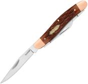 KS4382BJB KERSHAW Brandywine Couteau Lame Acier D2 Satin Manche Jigged Bone Brown - Livraison Gratuite