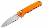 KS6110EMTOR Kershaw Bel Air XL EMT – Couteau pliant DuraLock Lame Acier CPM MagnaCut Stonewashed Manche G-10 Orange USA - Livraison Gratuite