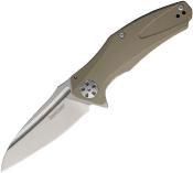 KS7007TAN Couteau Kershaw Natrix Tan Lame Acier 8Cr13MoV Pivot Sur Roulement à Billes - Livraison Gratuite