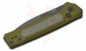 KS7205 Kershaw Launch 22 Auto  | Couteau Pliant Automatique USA | Lame Spear Point CPM MagnaCut | Manche Aluminium OD Green & Micarta - Livraison Gratuite