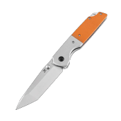 KT1005T3 Couteau Kansept Warrior Tanto Orange Lame Acier D2 IKBS - Livraison Gratuite