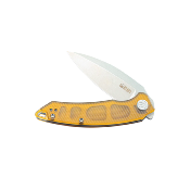 KUB333G Couteau Kubey Leaf Lame Spear Point AUS-10 Manche Ultem Linerlock Roulements céramique – Livraison Gratuite