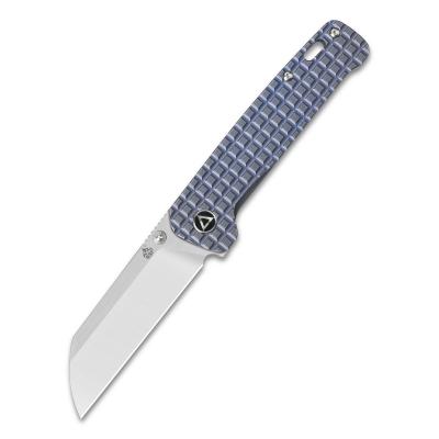 QS130RFRG1 Couteau QSP Knife Penguin Titane Blue Frag Lame Acier 154CM IKBS - Livraison Gratuite