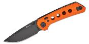 REA133 Couteau Reate Knives PL-XT Orange Lame Acier Nitro-V BLK IKBS Pivot Lock - Livraison Gratuite