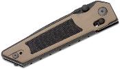 RS7713CB Couteau Real Steel Sacra TAC Slide Lock Lame Tanto Acier K110 Manche G10 Tan/Noir Sécurité Slide Lock - Livraison Gratuite