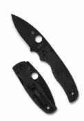 SC229PBBK Couteau SPYDERCO Shaman Lightweight Lame Acier CTS-BD1N Blk Manche FRN Compression Lock USA - Livraison Gratuite
