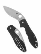 SC276GP Spyderco Retract – Couteau pliant Linerlock Lame Acier 9Cr18MoV Satin Manche Black G10 - Livraison Gratuite