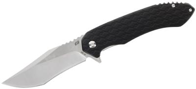 SCH1159311 Couteau Schrade Delta Class Scramble AUS-10 Satin Blade Aluminum Handles Linerlock Clip