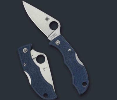  SCLPCBL3 Spyderco Ladybug 3 – Couteau Pliant Porte-Clés Lame Acier CPM-SPY27 Manche FRN Manche FRN Japan – Livraison Gratuite