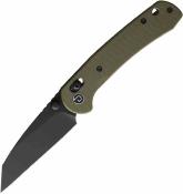 TD012FOD Couteau Defcon Ultra Lite | Lame Acier 14C28N Black | Manche G10 Olive | Axis Lock | Livraison Gratuite
