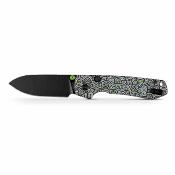 VOSA2934 Couteau de poche Vosteed Raccoon Lame Acier 14C28N Manche G10 Doodle Monster - Livraison Gratuite