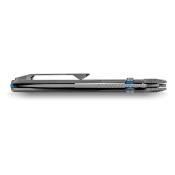 VOSA4820 Couteau Pliant Vosteed Porcupine TiSlim Lame Acier 154CM Manche Titane Gris Top Liner Lock - Livraison Gratuite