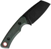 VOSD0701 Couteau Vosteed Marmoset Cleaver Acier 14C28N Manche Micarta Vert Housse Kydex – Livraison Gratuite