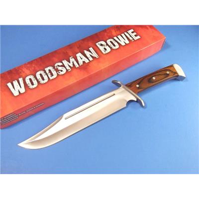 Couteau de Chasse Bowie Alamo Lame Acier Carbone/Inox CN211397 - Livraison Gratuite