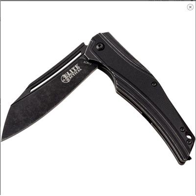 ETFDR001BK Couteau Elite Tactical Sheepsfoot Acier 8Cr13MoV - Livraison Gratuite