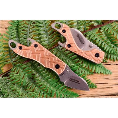 Couteau Kershaw Cinder Copper Acier 3Cr13 Manche Copper KS1025CUX - Livraison Gratuite