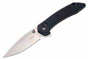 KS6000 Couteau Kershaw Bonneville DuraLock | Lame Acier 14C28N Stonewash | Manche GFN | DuraLock | Made in USA | Livraison Gratuite
