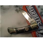 MR432 Couteau Marbles Lockback D2 Manche Micarta - Livraison Gratuite
