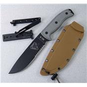 RAT Cutlery RC-6 Serrated Knife - COUTEAU DE COMBAT Acier 1095 Made In USA RC6S - Free Shipping