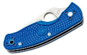 SC136PSBL Couteau Spyderco Persistence Lightweight Blue Lame Acier S35VN Serrat - Livraison Gratuite