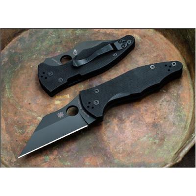 SC85GPBBK2 Couteau Spyderco Yojimbo 2 Compression Lock Acier S30V Made USA - Livraison Gratuite