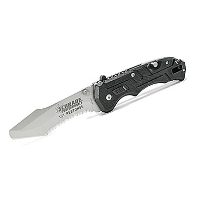 Couteau de Secours Automatique Schrade 1St Response Brise Vitres /Cutter/Ouvre Bouteille oxygène SCH911 - Free Shipping