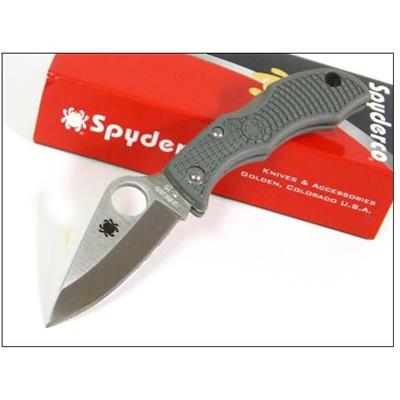 Couteau SPYDERCO LADYBUG 3 Foliage Green FRN Acier VG-10 Plain Made In Japan SCLFGP3 - LIVRAISON GRATUITE