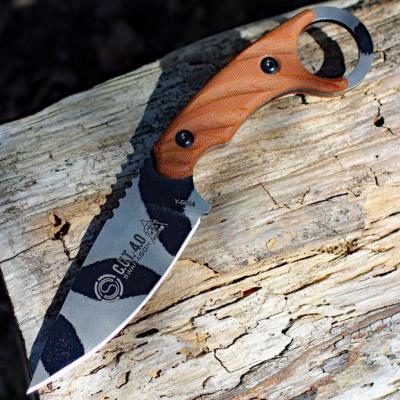 Couteau Tops Knives C.U.T. Camo Acier 1095 Manche Made In USA TPCUT40C - Livraison Gratuite