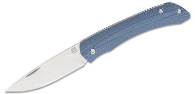 ATZ1840PBU Couteau Artisan Cutlery Biome Blue Lame 12C27 Slipjoint - Livraison Gratuite