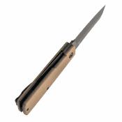 B2135A5 Couteau Higonokami Tenable Lame Acier D2  Reverse Tanto | Manche Sand G10 | Liner Lock | Livraison Gratuite