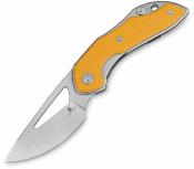 BTKMK17B – Couteau Bestechman Triassic Lame Acier 14C28N Drop Point 8 cm – Manche G10 Yellow - Livraison Gratuite