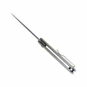 CBTPLRODBDS CobraTec Prowler | Couteau Pliant | Lame Drop Point D2 | Manche G-10 OD Green | Button Lock | Livraison Gratuite