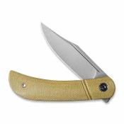 CIVC2015B Civivi Appalachian Drifter – Couteau pliant Slipjoint Lame Acier CPM-S35VN Manche Micarta Olive - Livraison Gratuite