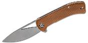 CIVC2024A CIVIVI RIFFLE Brown MICARTA FLIPPER Lame 14C28N - Livraison Gratuite