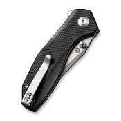 CIVC210321 Couteau CIVIVI ODD 22 Sandvik 14C28N Manche Black IKBS - Livraison Gratuite
