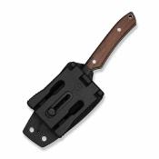 CIVC250843 — Couteau Fixe Civivi High Grass Field Knife Lame Acier 14C28N Stonewashed Manche Bois Guibourtia Housse Kydex Livraison Gratuite