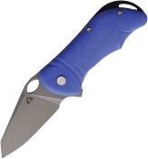 CMB05S Couteau CMB Made Knives Hippo Blue Lame Acier D2 IKBS - Livraison Gratuite