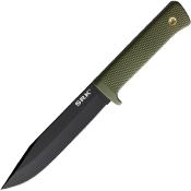 CS49LCKODBK Couteau Cold Steel SRK OD Green Survival Rescue Lame Acier SK-5 Etui Secure-Ex - Livraison Gratuite