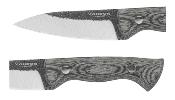 CTK3956425HC Poignard Condor Bush Slicer Lame Carbone 1095 Etui Kydex El Salvador - Livraison Gratuite