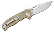 DEM09628 Couteau Demko AD20.5 Shark Lock Tan Lame Acier S35VN IKBS - Livraison Gratuite