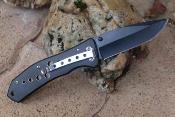 SWA10CP Smith&Wesson ExtremeOps | Lame Drop Point Acier Inox | Manche Aluminium | Liner Lock | Clip - Livraison Gratuite