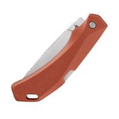 G1077129 GERBER Forefront Hunt Couteau Lame Acier 420HC Drop Point Manche GFN Orange Lock-back USA - Livraison Gratuite